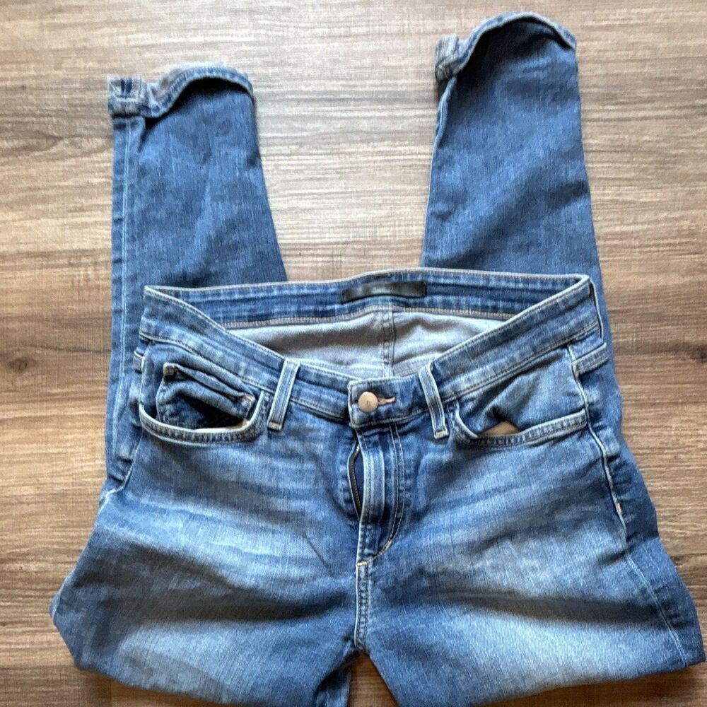 Joe's Jeans Womens Skinny Jeans 30 Blue Medium Wash Stretch Denim 5-Pocket